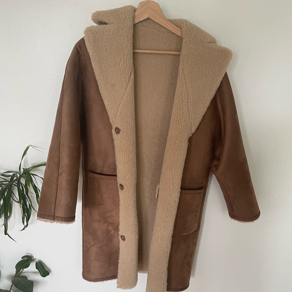 Mango Coat Stay Reversible Jacket